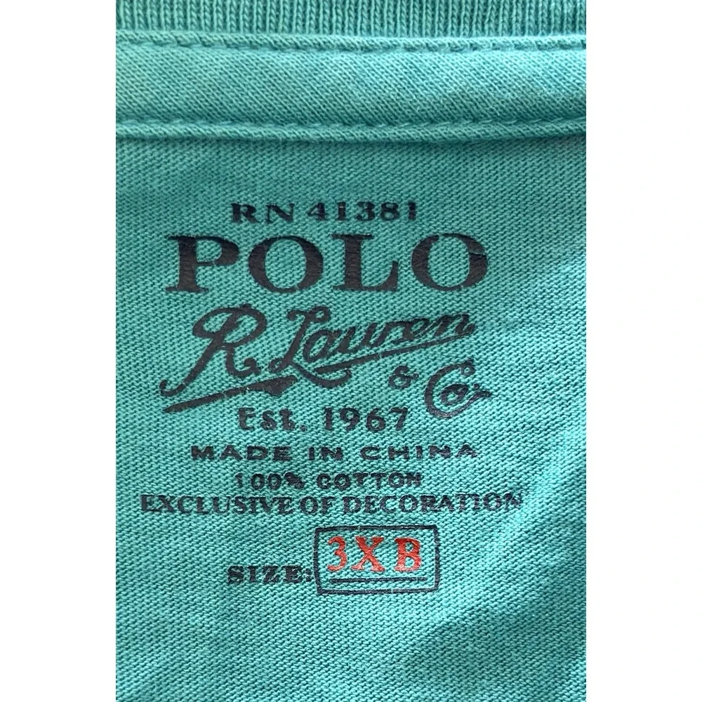 Polo Ralph Lauren Mens 3XB Pocket Red‎ Pony Long Sleeve T shirt chest 60